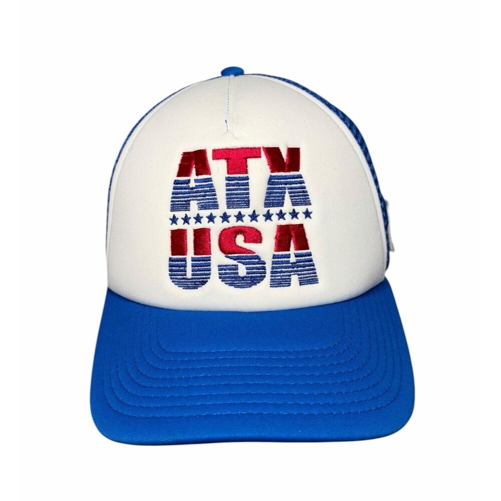 TYLER'S Austin,Texas USA Blue/White Mesh Snapback Hat